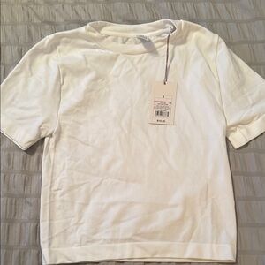 White Short Sleeve Top